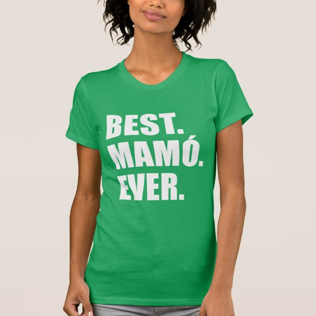 Camiseta Mejor Abuela Irlandesa de Mamo (Anverso)