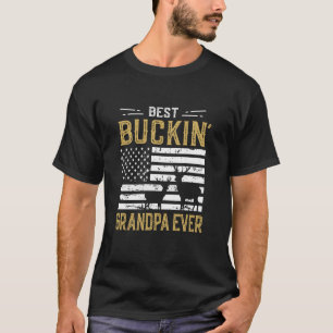 Camiseta Mejor Abuelo Buckin de todos los regalos divertido