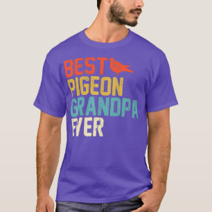 Camiseta Mejor Abuelo de Camisas Retro de PIGEON