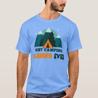 Camiseta Mejor Abuelo de Camping Trimix