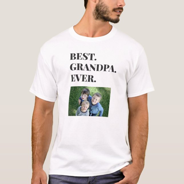 Camiseta Mejor Abuelo de Cumpleaños Abuelo Nunca Abuelitos  (Anverso)