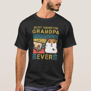 Camiseta Mejor Abuelo de Hamster Nunca Cavy Hammy Papá Gr