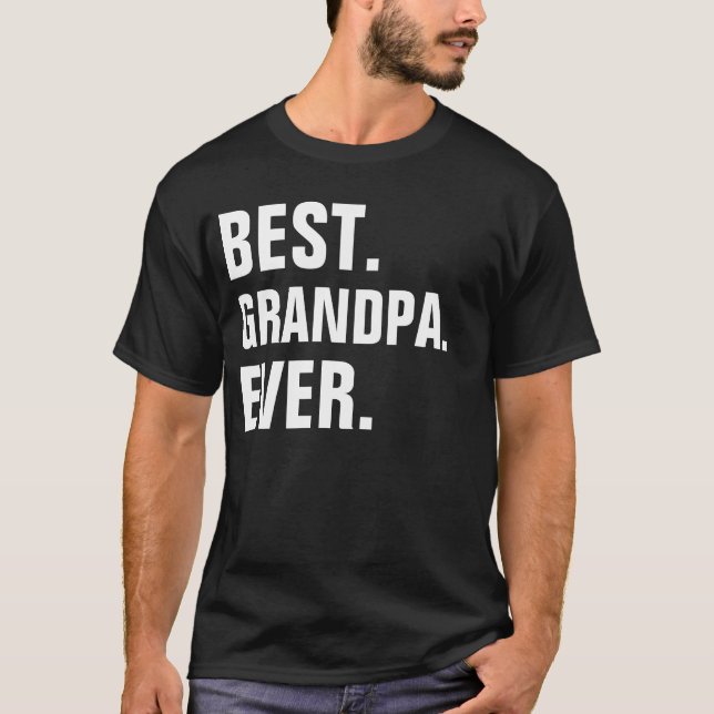 CAMISETA MEJOR ABUELO DE LA HISTORIA (Anverso)