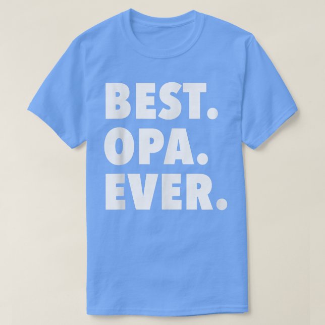 Camiseta Mejor Abuelo de Oro (Diseño del anverso)