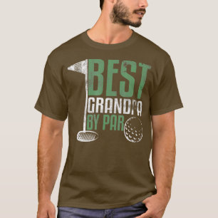 Camiseta Mejor Abuelo De Par Fathers Day Golf Grandad Golfi