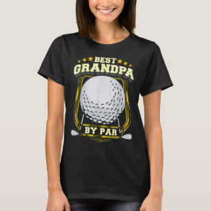 Camiseta Mejor Abuelo De Par Golf Papá Abuelo Papá Papá Noe