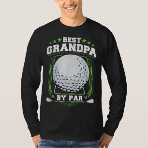 Camiseta Mejor Abuelo De Par Golf Papá Abuelo Pop Golf