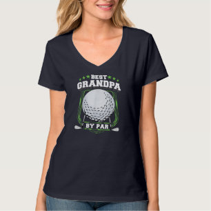 Camiseta Mejor Abuelo De Par Golf Papá Abuelo Pop Golf