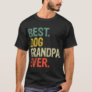 Camiseta Mejor abuelo de perro jamás amante del papi perrit