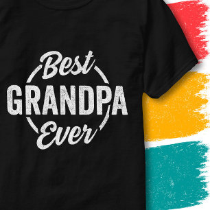 Camiseta Mejor Abuelo de Todos Cita Vintage Divertido Abuel