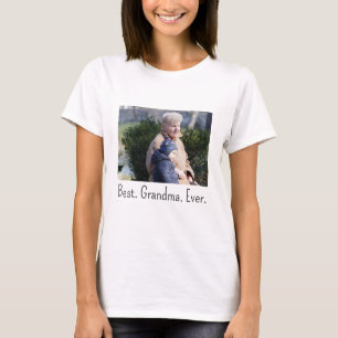 Camiseta Mejor Abuelo del Mundo Foto Familiar