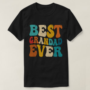 Camiseta Mejor Abuelo del Mundo Regalo del Día del Padre Vi