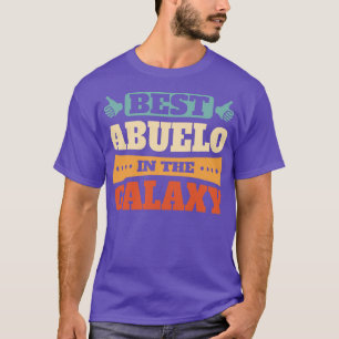 Camiseta Mejor Abuelo En El Abuelo Gracioso De Galaxy