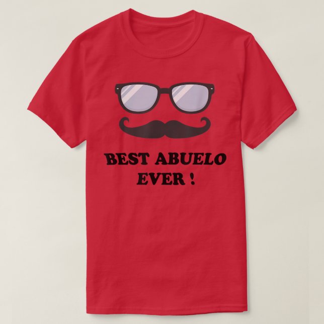 Camiseta Mejor Abuelo Hasta El Abuelo Latino Tee  (Diseño del anverso)