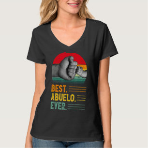 Camiseta Mejor Abuelo Hombres Vintage Retro Decoración Abue