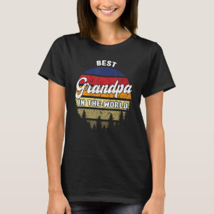 Camiseta Mejor abuelo masculino en el mundo abuelo_1