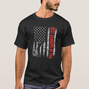 Camiseta Mejor abuelo para hombres por parte de padre de ba
