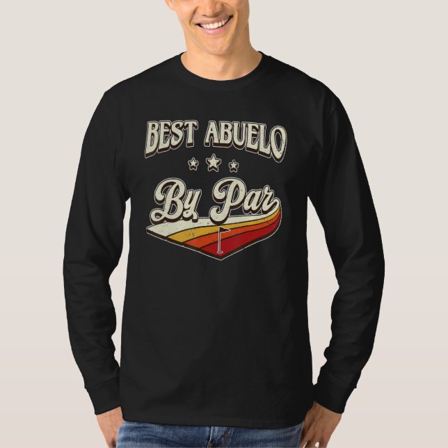 Camiseta Mejor Abuelo Por Hombres Lejos Decoración Retro Vi (Anverso)