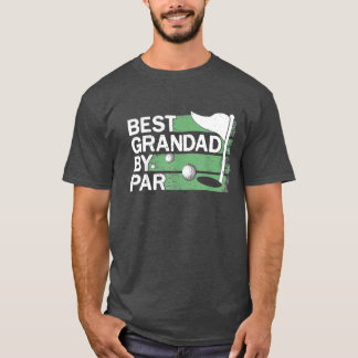 Camiseta Mejor Abuelo Por Par Amantes Golf Ropa Día Padres