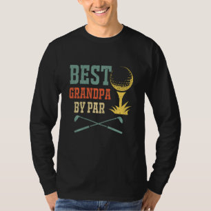 Camiseta Mejor Abuelo Por Par Golf Matando Sudor Familiar