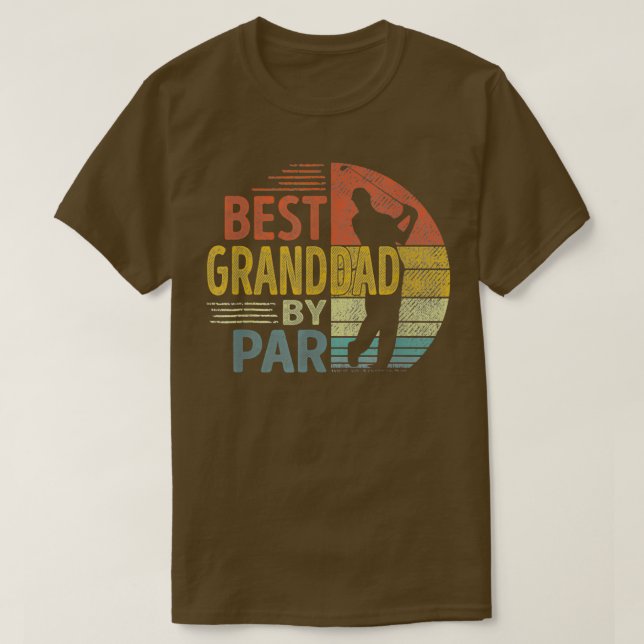 Camiseta Mejor Abuelo por Par Padre39s Day Golf Gift Grand (Diseño del anverso)