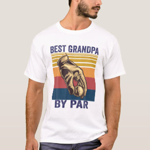 Camiseta Mejor Abuelo por Par Padre's Day Golf Jugador Reto