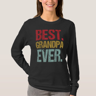 Camiseta Mejor Abuelo Retro Vintage Que Nunca Nuevo Papa
