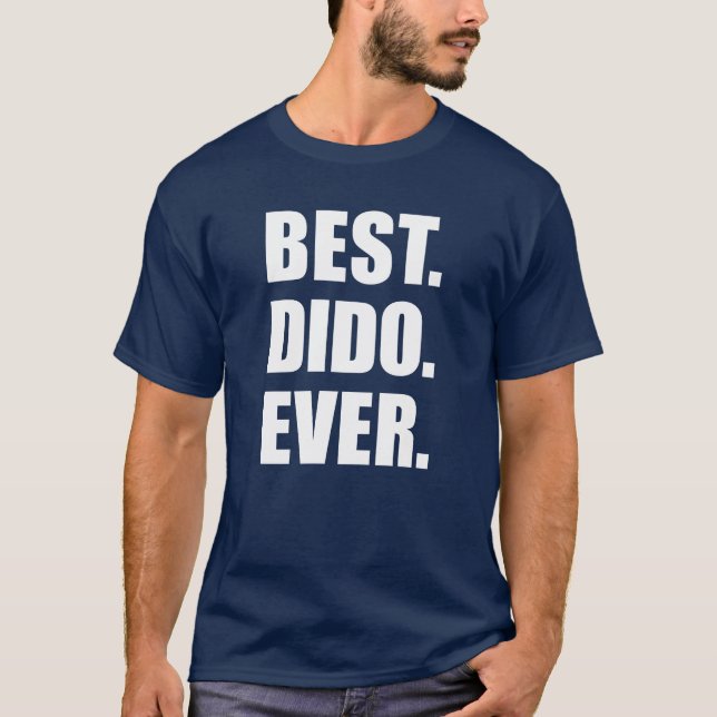 Camiseta Mejor abuelo ucraniano (OSCURO) (Anverso)