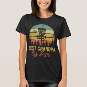 Camiseta Mejor Abuelo Vintage Por Par Disk Golf Gift Dad