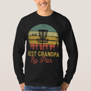 Camiseta Mejor Abuelo Vintage Por Par Disk Golf Gift Dad