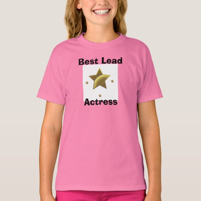 Camiseta Mejor actriz principal (Anverso)