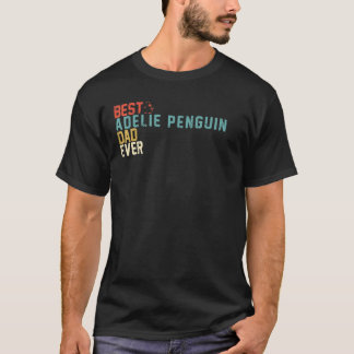 Camiseta Mejor ADELIE PENGUIN Dad Retro Vintage