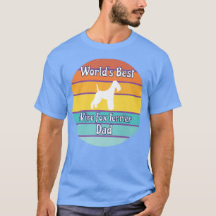 Camiseta Mejor Alambre Para Papá Terrier