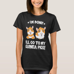 Camiseta Mejor amante de los animales de los conejillos de