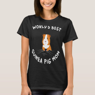 Camiseta Mejor amante del cerdo guineano, graciosa amante d