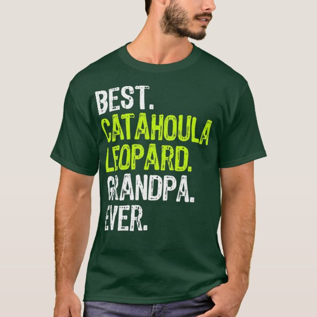 Camiseta Mejor Amante del Leopardo de Catahoula (Anverso)