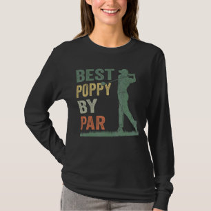 Camiseta Mejor amapola de Par Golf Poppy Día del Padre
