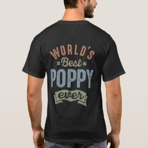 Camiseta Mejor amapola del mundo