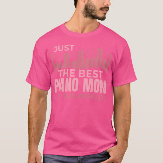 Camiseta Mejor amiga de la madre del piano