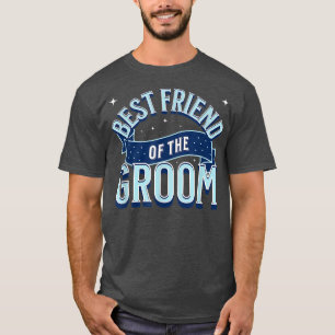 Camiseta Mejor amiga de la novia del novio boda divertida 