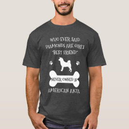 Camiseta Mejor amigo de Akita