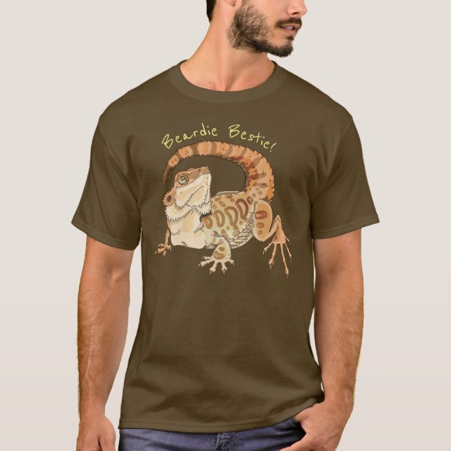 Camiseta ¡Mejor amigo de Beardie! (Anverso)