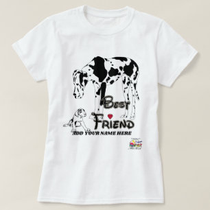 Camiseta Mejor amigo de great dane