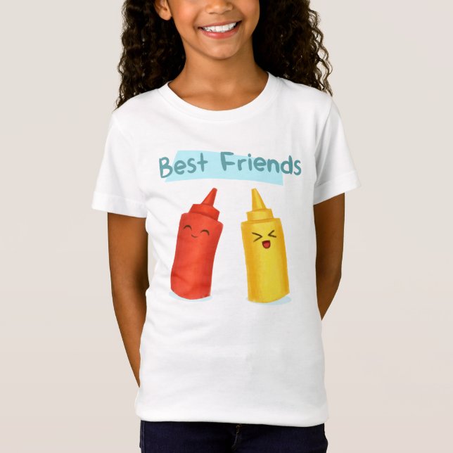 Camiseta Mejor Amigo de Ketchup (Anverso)