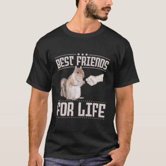 Camiseta Mejor Amigo De La Ardilla De La Vida