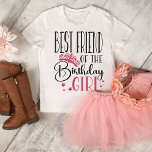 Camiseta Mejor Amigo de la Familia Personalizado Chica de C<br><div class="desc">¿Tienes una familia a la que le encanta celebrar cumpleaños? Si es así, ¡entonces necesitas poner tus manos en este mejor amigo del personalizado del chica de cumpleaños que hace juego con los camisetas! Estos camisetas son perfectos para vestir a tu familia como escuadrón para tu próxima fiesta de cumpleaños....</div>