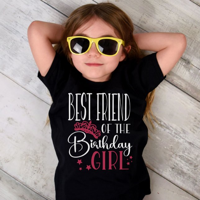 Camiseta Mejor Amigo de la Familia Personalizado Chica de C (Subido por el creador)