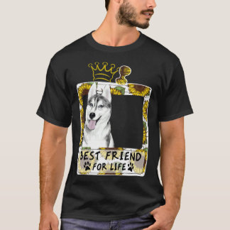 Camiseta Mejor Amigo De La Vida Para Husky