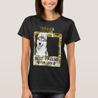 Camiseta Mejor Amigo De La Vida Para Husky