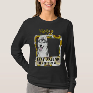 Camiseta Mejor Amigo De La Vida Para Husky